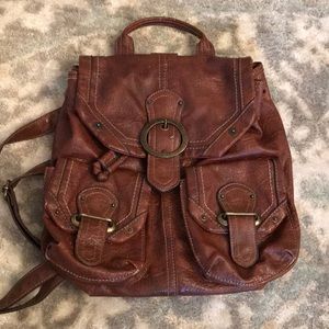 Nine West- vintagr collection brown bookbag